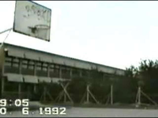 Profile of the basketball court Travno, Zagreb, Croatia