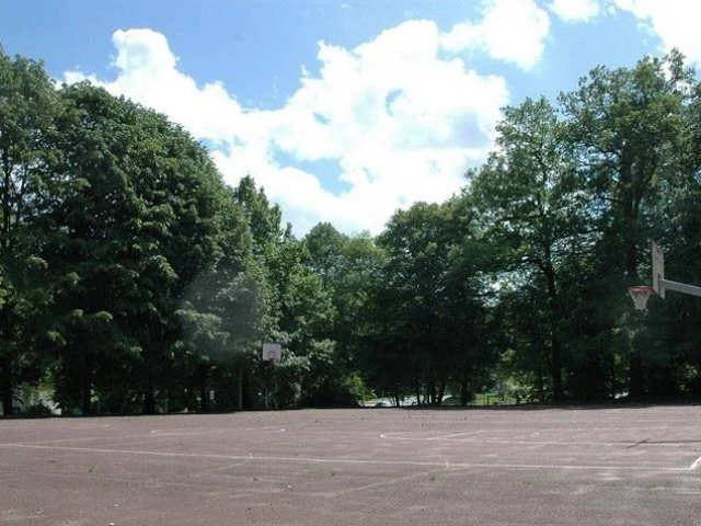 Profile of the basketball court La Piste, Viroflay, France