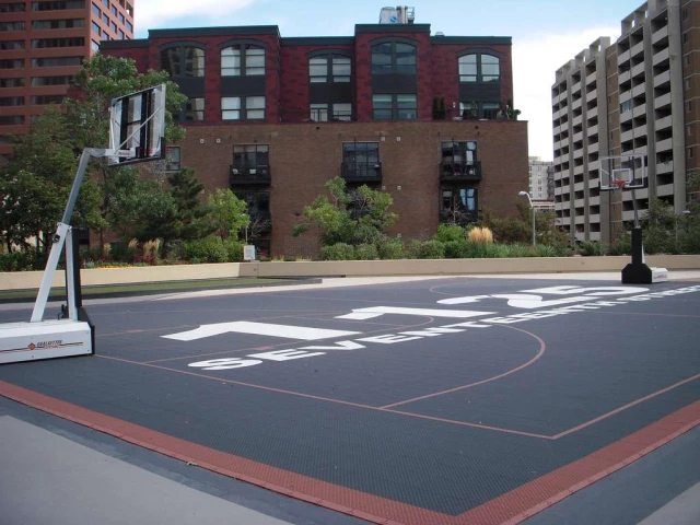 Roof Top Basketball Court