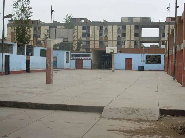 Profile of the basketball court Cancha De Basquet HU, Lima, Peru