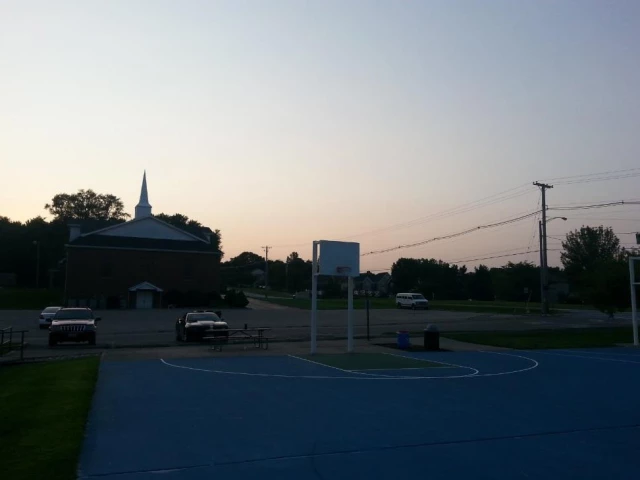 Profile of the basketball court Vemco Park, Bellbrook, OH, United States