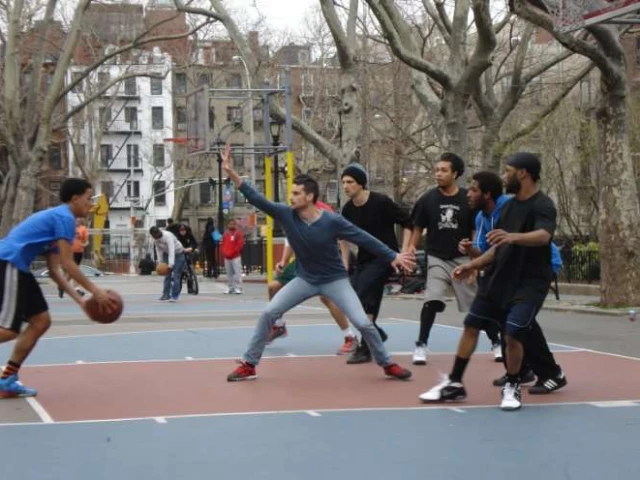Profile of the basketball court Forsyth, New York City, NY, United States