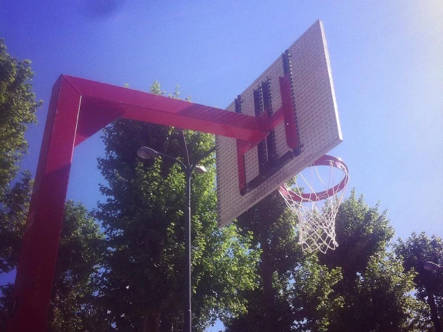 Profile of the basketball court Playground Saint Catherine, Brussels, Belgium