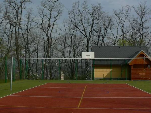 Profile of the basketball court Větruše, Usti nad Labem, Czechia