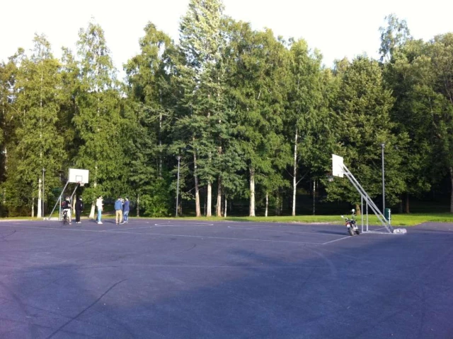 Profile of the basketball court Riihimaki Urheilukeskus, Riihimaki, Finland