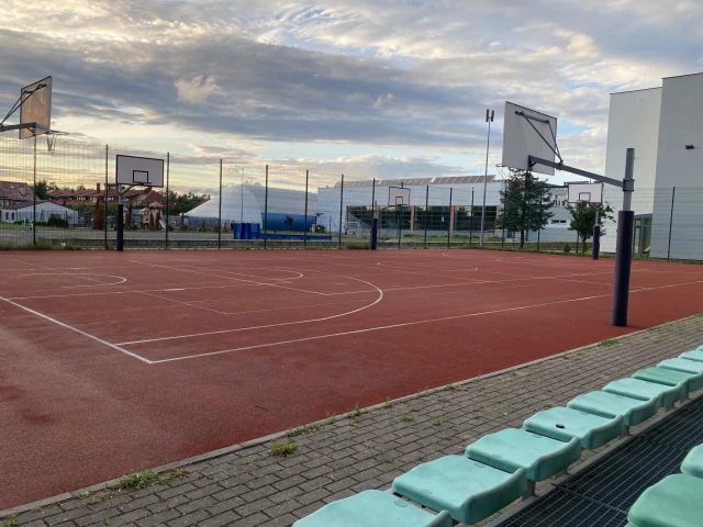 Profile of the basketball court Osaka, Gdańsk, Poland