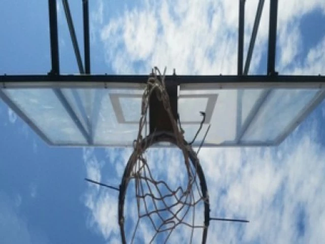 Profile of the basketball court Montedonzelli, Naples, Italy