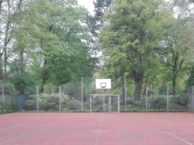 Profile of the basketball court Käthe Kollwitz Schule, Kiel, Germany