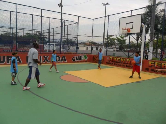 Profile of the basketball court Sede da Cufa Baixada Santista, Santos, Brazil