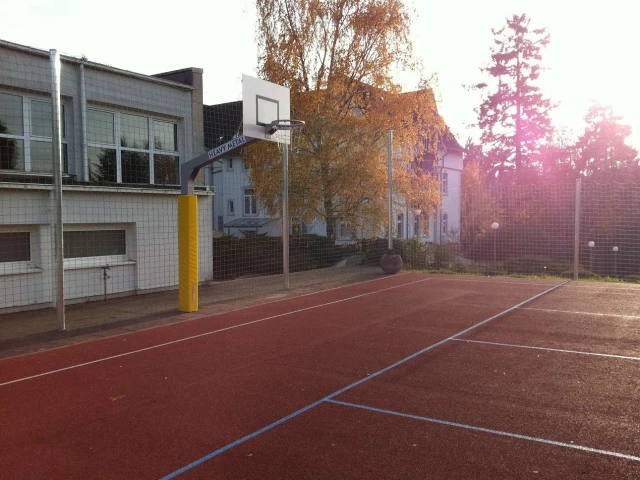 Profile of the basketball court Schule neben Kurpark, Bad Homburg, Germany
