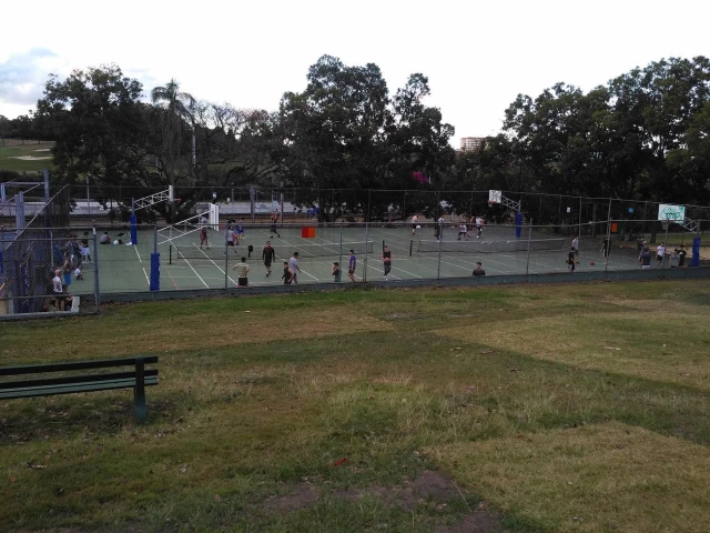 Brisbane Girls Grammer, Spring Hill courts.