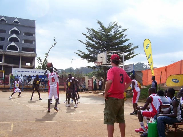 UCU Canons (basketball) coached by Jason Mehl, Kampala, Uganda