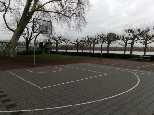 Profile of the basketball court Uptown, Mainz, Germany