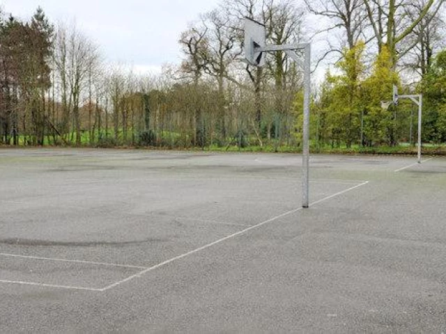 Profile of the basketball court Ormeau Park, Belfast, United Kingdom