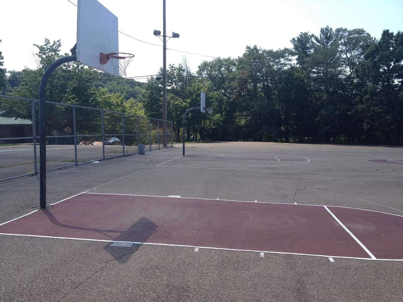 South Park Township, PA Basketball Court: South Park Basketball Courts - Courts of the World