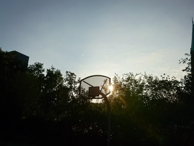 Basket of the big court - North West side
