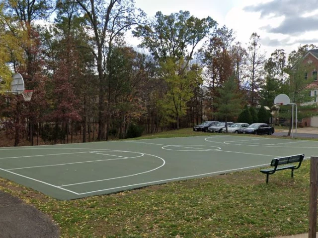 Profile of the basketball court Coppermill Dr, Herndon, VA, United States