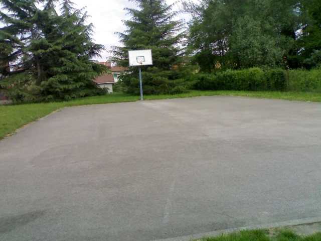 Profile of the basketball court S.Concordio alla scuola, Lucca, Italy