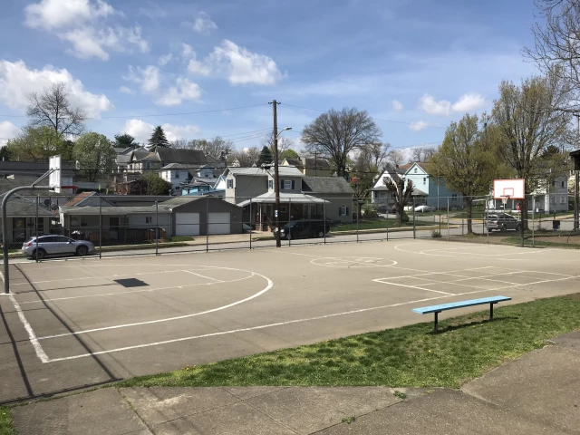 Profile of the basketball court West End Washington, Washington, PA, United States