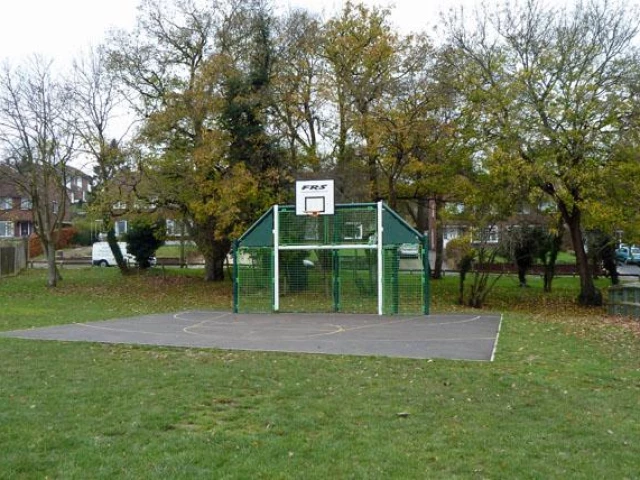 Profile of the basketball court Redhill Memorial Park, Redhill, United Kingdom