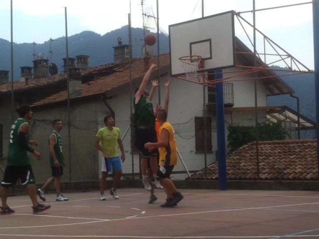 Profile of the basketball court Stimianico Pikes, Cernobbio, Italy