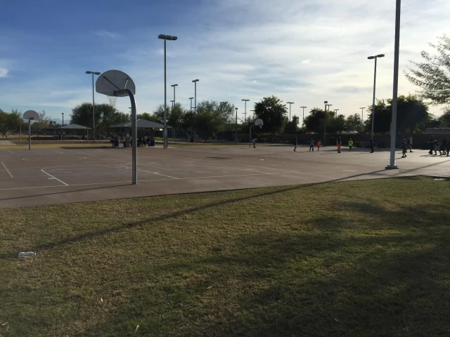 Profile of the basketball court Goodyear Recreation, Avondale, AZ, United States