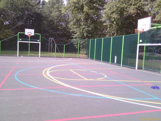 Profile of the basketball court Callowland Recreation Ground, Watford, United Kingdom