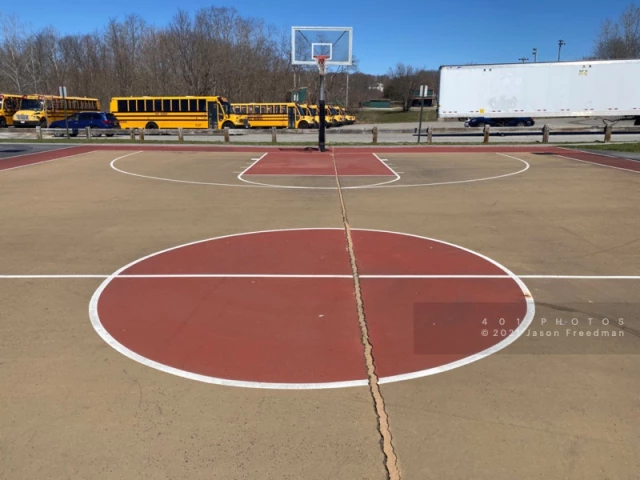 Profile of the basketball court Riverpoint, West Warwick, RI, United States