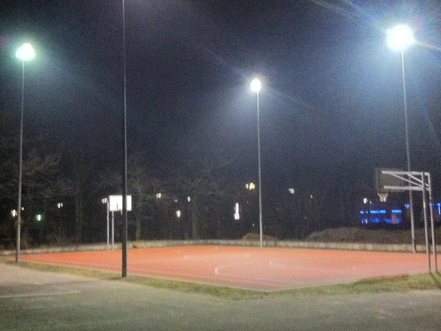 Profile of the basketball court GetMove Court, Hamburg, Germany