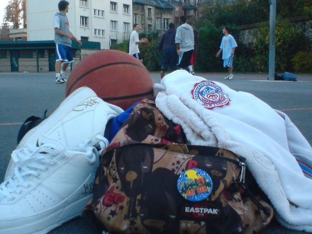 Basketball gear at S1S1F playground.