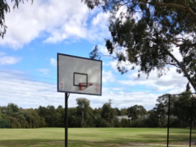 Profile of the basketball court Nettleton Reserve, Glen Iris, Australia