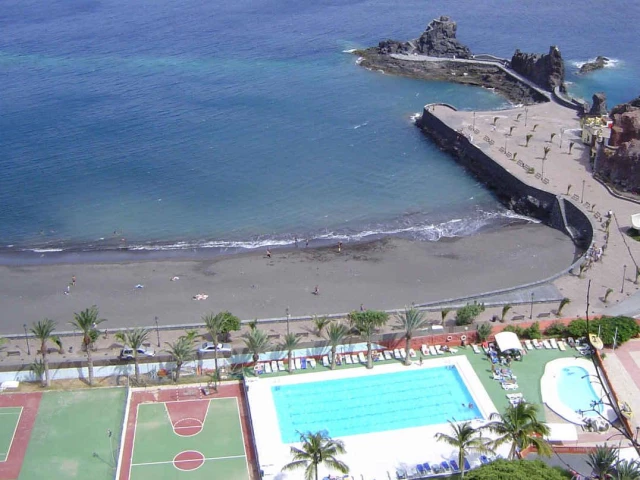 Profile of the basketball court Club Nautico San Sebastian, Santa Cruz de Tenerife, Spain