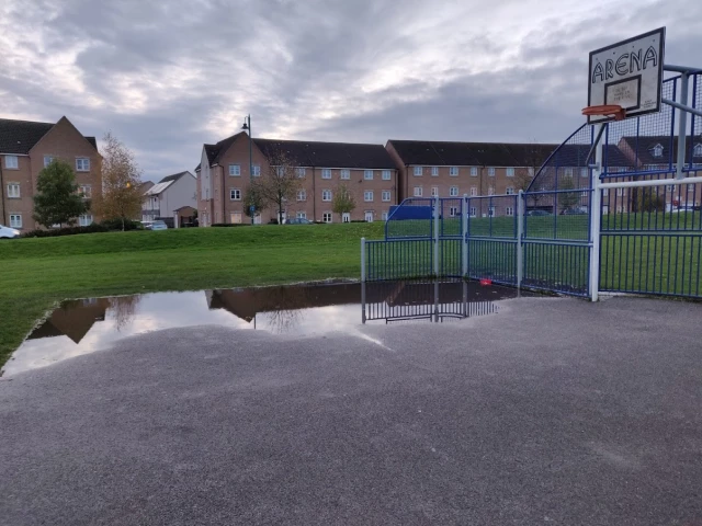 Profile of the basketball court Hampton Hill, Peterborough, United Kingdom