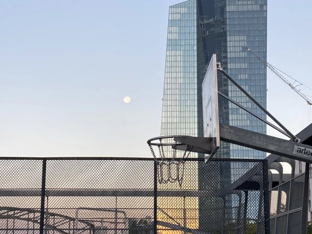 Profile of the basketball court EZB Court (Hafenpark), Frankfurt am Main, Germany