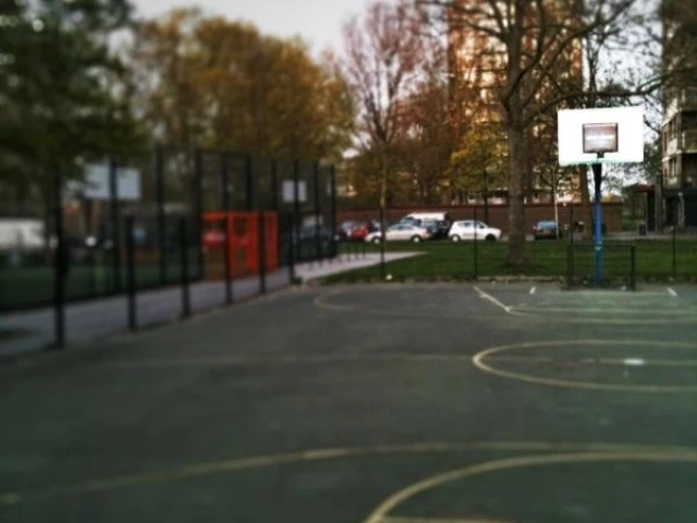 Profile of the basketball court Springerlaan, Haarlem, Netherlands
