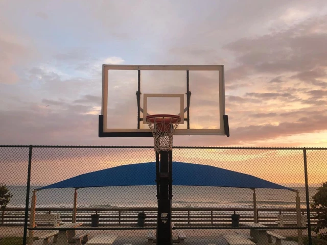 Profile of the basketball court East 28th Avenue, New Smyrna Beach, FL, United States