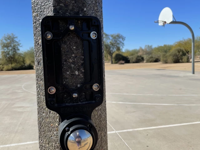 Profile of the basketball court John Teets Park, Phoenix, AZ, United States
