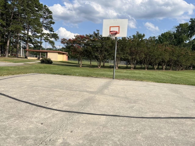 Profile of the basketball court Lindley Park, Greensboro, NC, United States