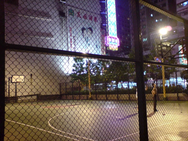 Nathan Road Court at Night