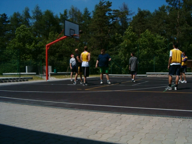 Profile of the basketball court Majak Center, Prague, Czechia