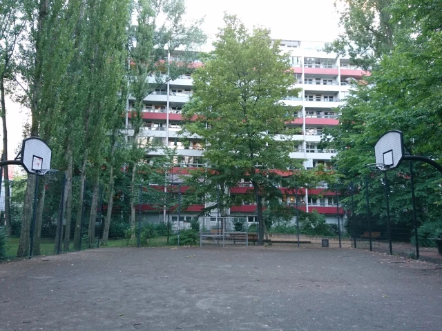 Court - from East side