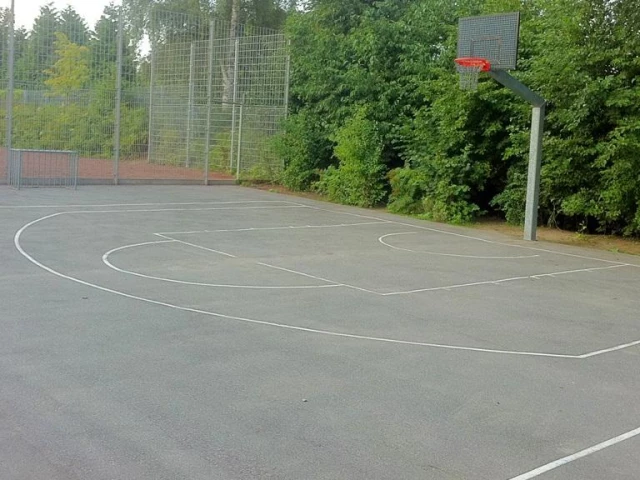 Profile of the basketball court Basketballplatz Appelhoffweiher, Hamburg, Germany