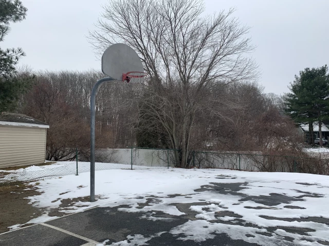 Profile of the basketball court Ashford Crossing Half-Court, Shrewsbury, MA, United States
