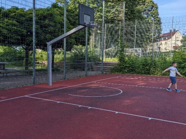 Profile of the basketball court Sportanlage Spichernstraße, Hagen, Germany