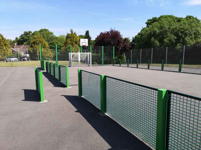 Profile of the basketball court St. Anne's Park, Bristol, United Kingdom
