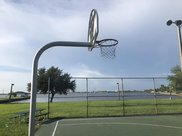 Profile of the basketball court Desoto Park, Tampa, FL, United States