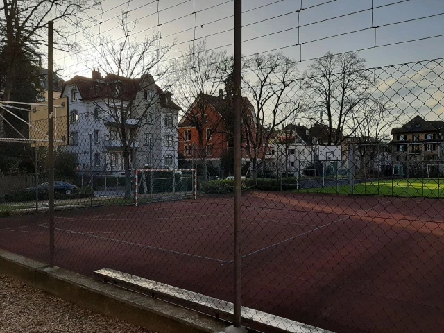 Profile of the basketball court Goldbrunnen Sportplatz, Zurich, Switzerland