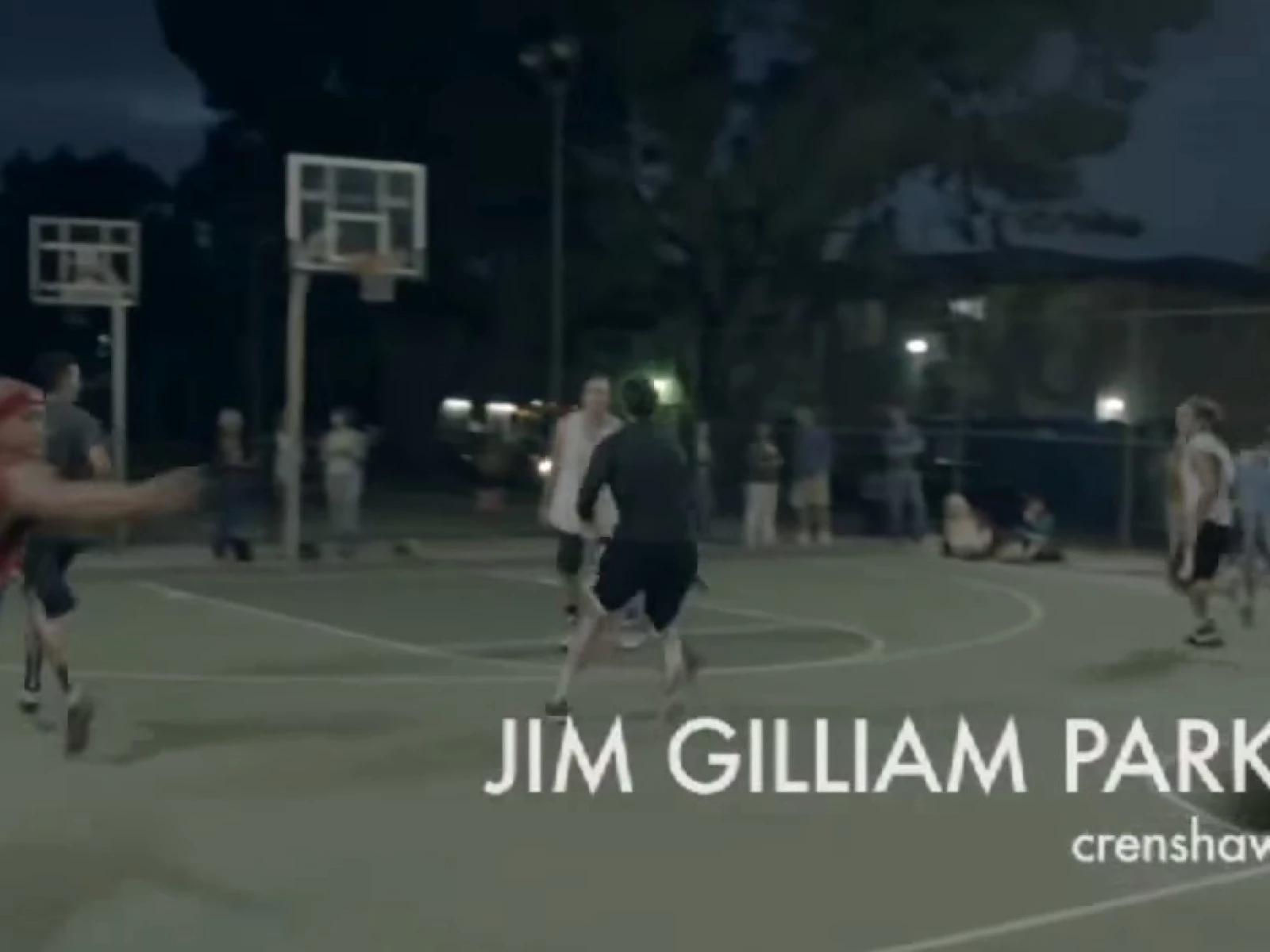 Los Angeles, CA Basketball Court: Jim Gilliam Park – Courts of the World