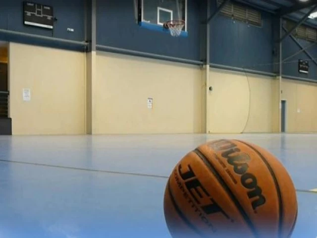 Profile of the basketball court Merredin Regional Community & Leisure Centre, Merredin, Australia