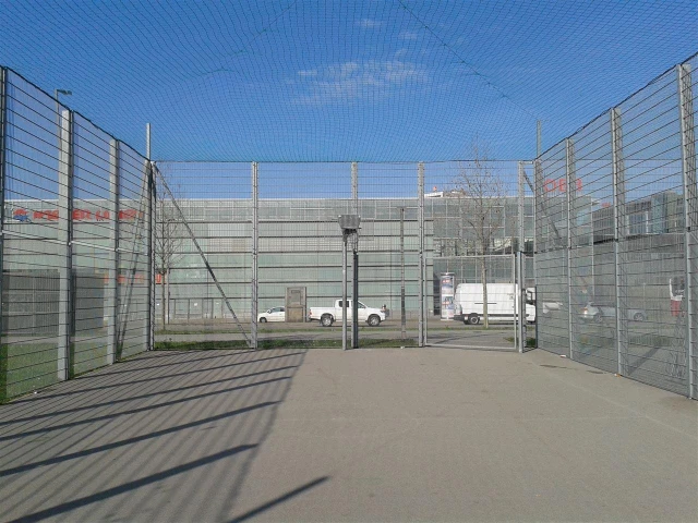 Profile of the basketball court Praterstern, Vienna, Austria